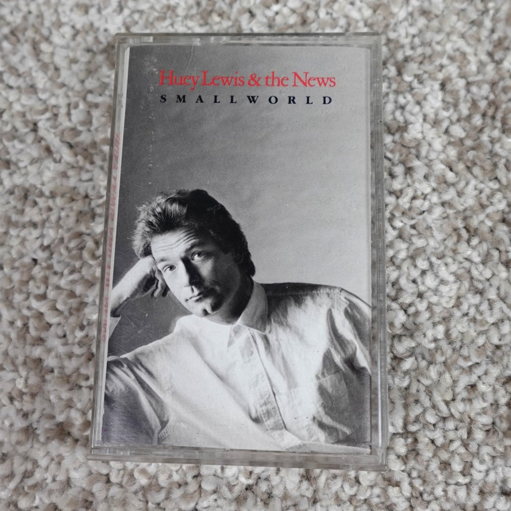 Huey Lewis and the News Small World Cassette Tape 1988 Chrysalis OVT 41622